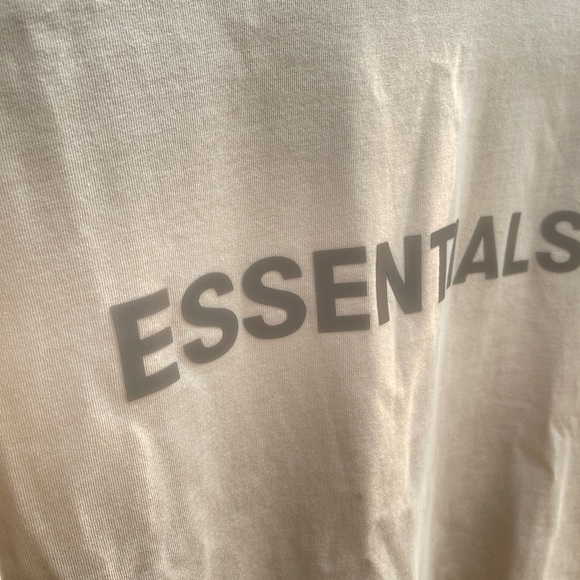 Essentials Fear of God T Shirt Tan String SS20 - Picture 2 of 6